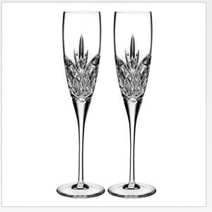 brand NEW WATERFORD CHAMPAGNE FLUTES